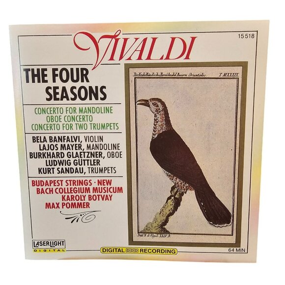 Vivaldis The Four Seasons CD Laserlight Digital Recording 37575CD - Picture 1 of 2